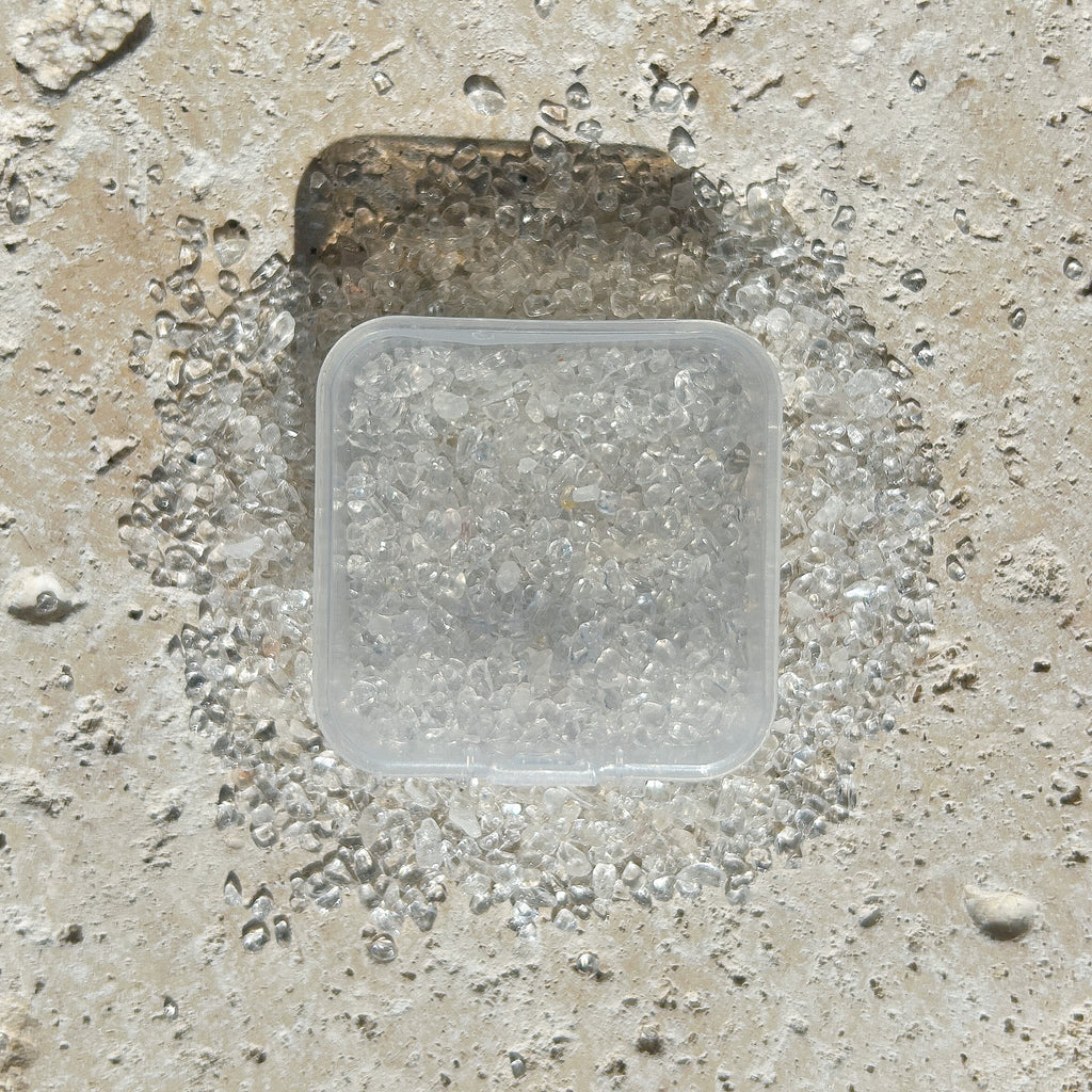 Clear Quartz Gemstone Chips