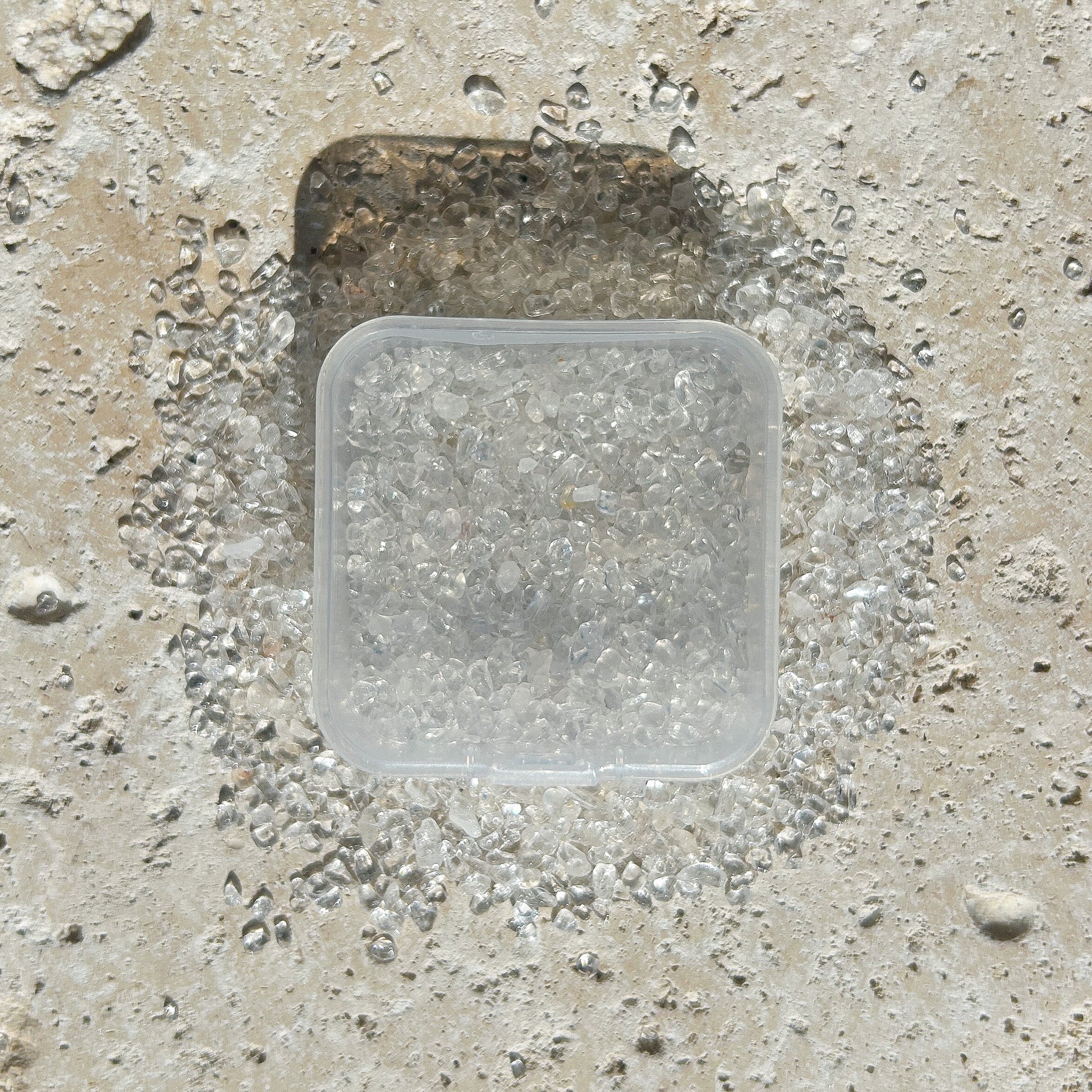 Clear Quartz Gemstone Chips