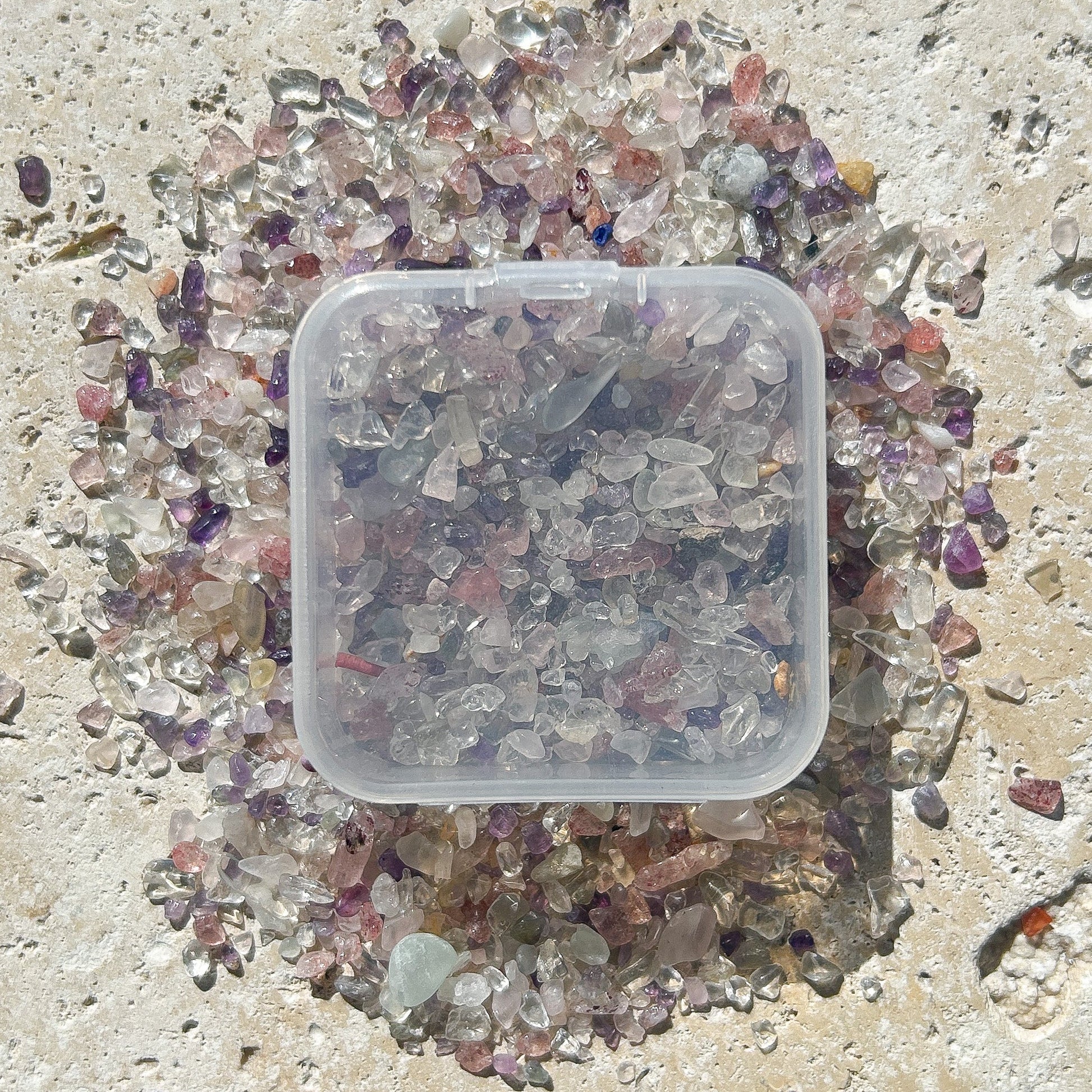 Multi-Quartz Gemstone Chips