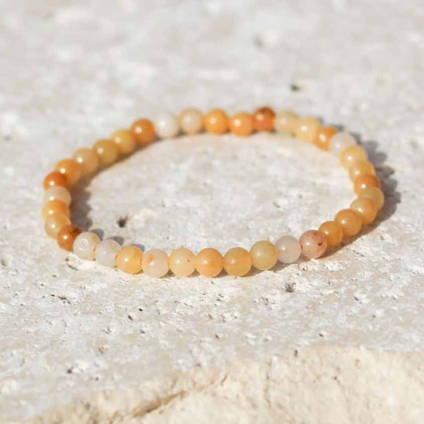 Yellow Aventurine Gemstone Bracelet