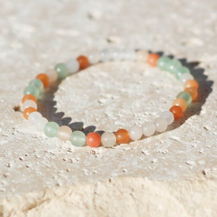 Mixed Jade Gemstone Bracelet