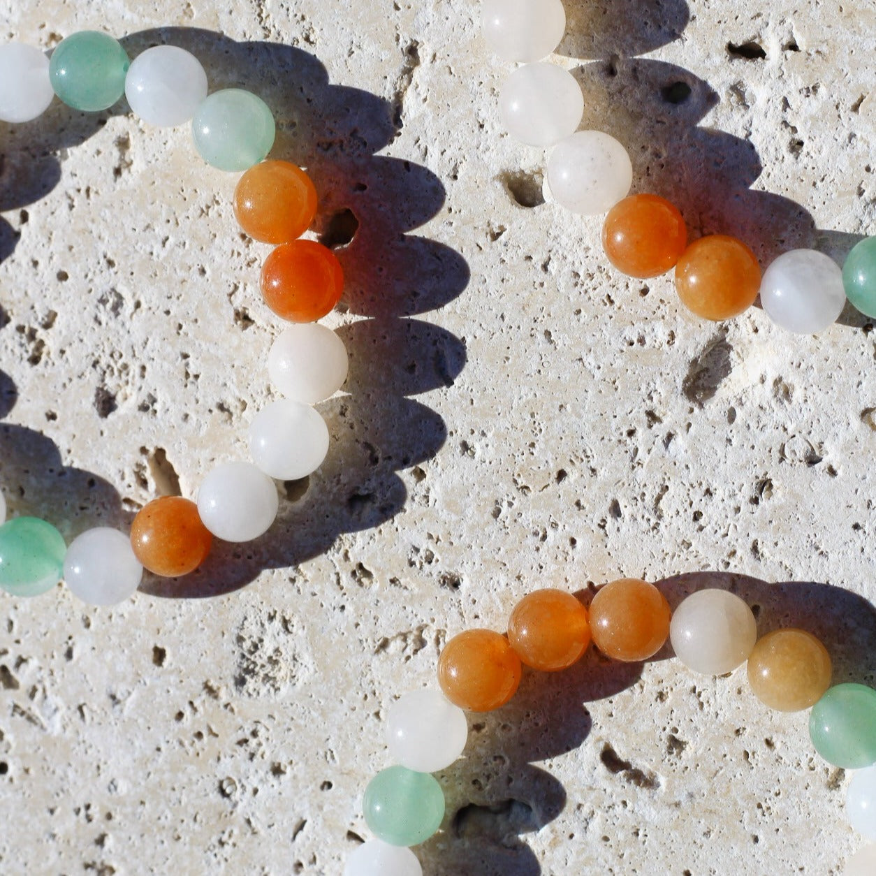 Mixed Jade 8mm Gemstone Bracelet