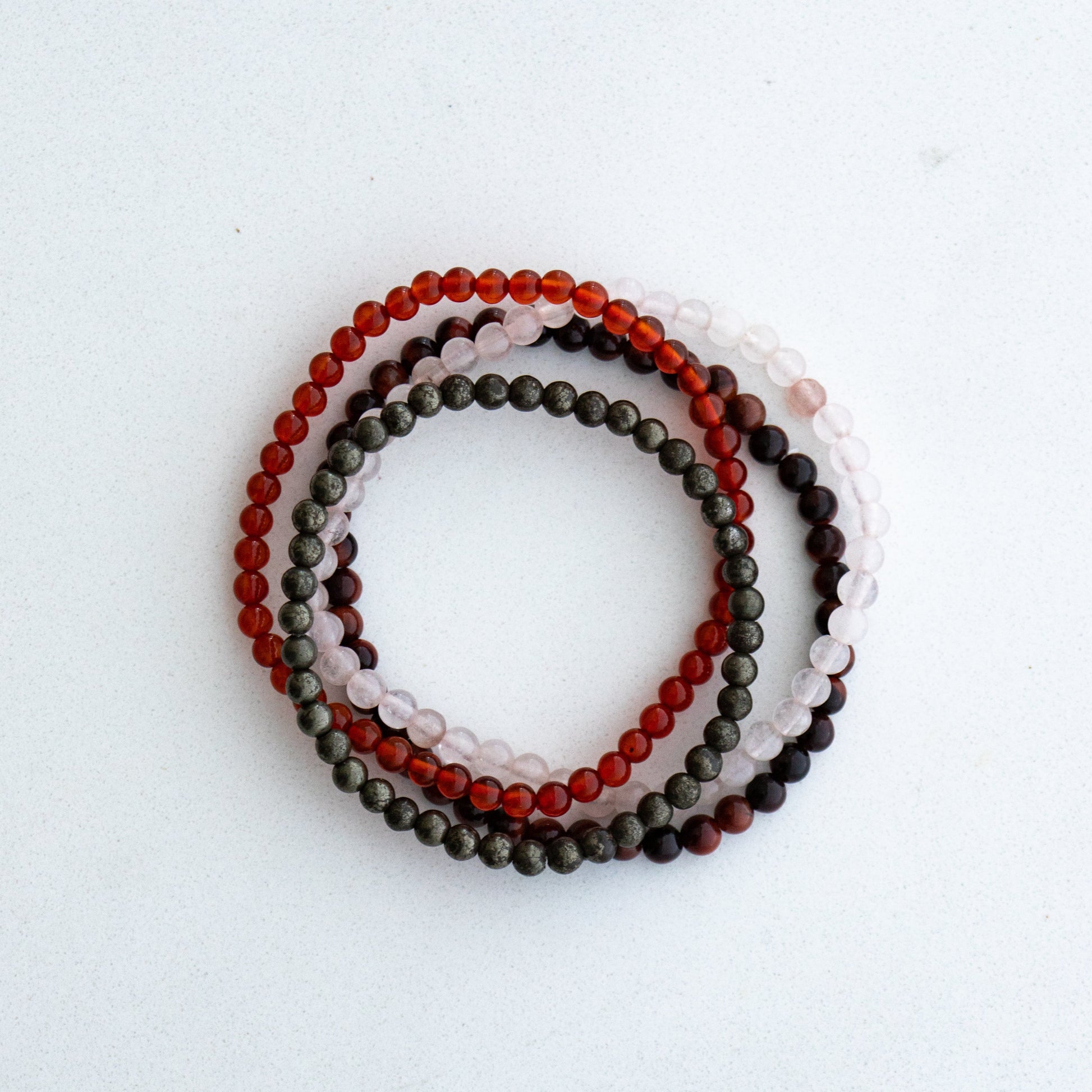 Leo Gemstone Bracelet Stack