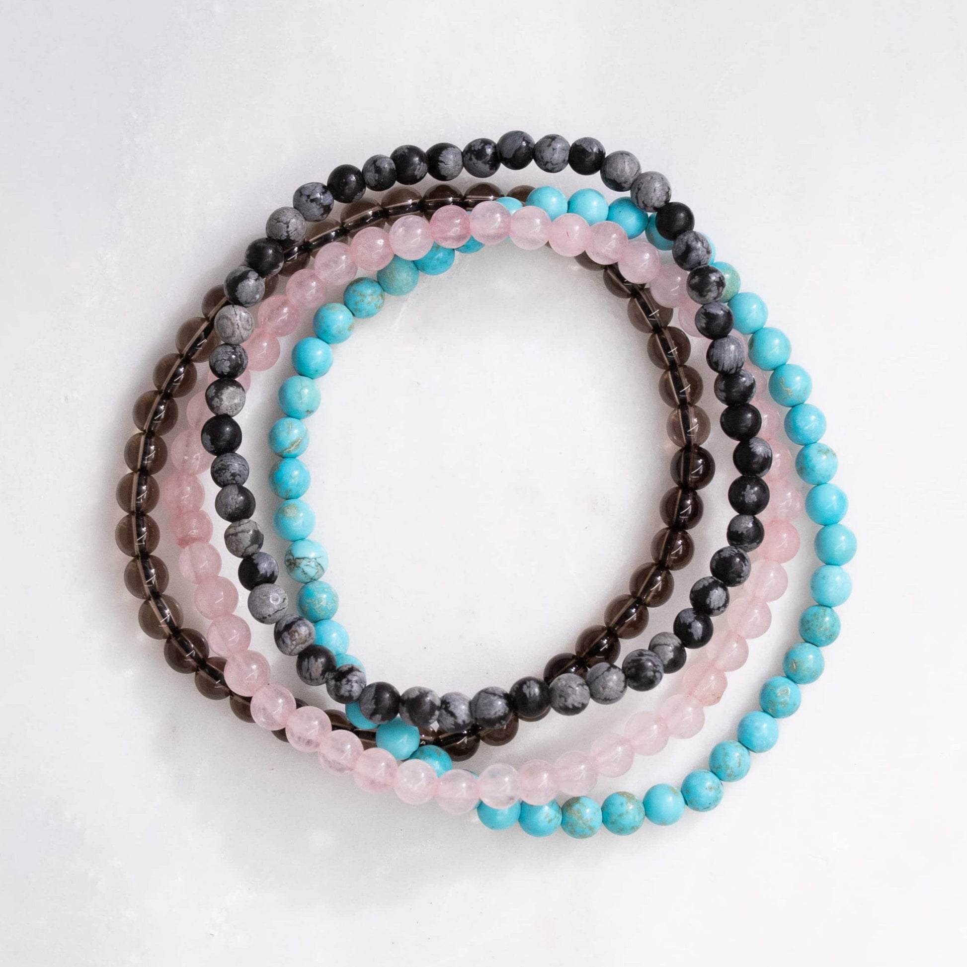 Scorpio Gemstone Bracelet Stack