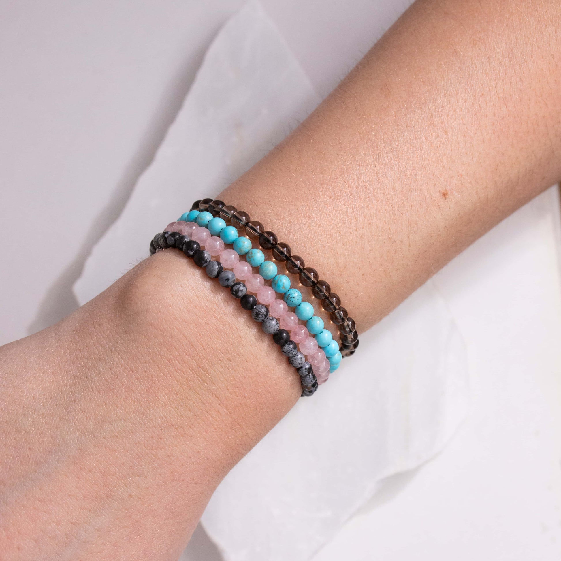 Scorpio Gemstone Bracelet Stack