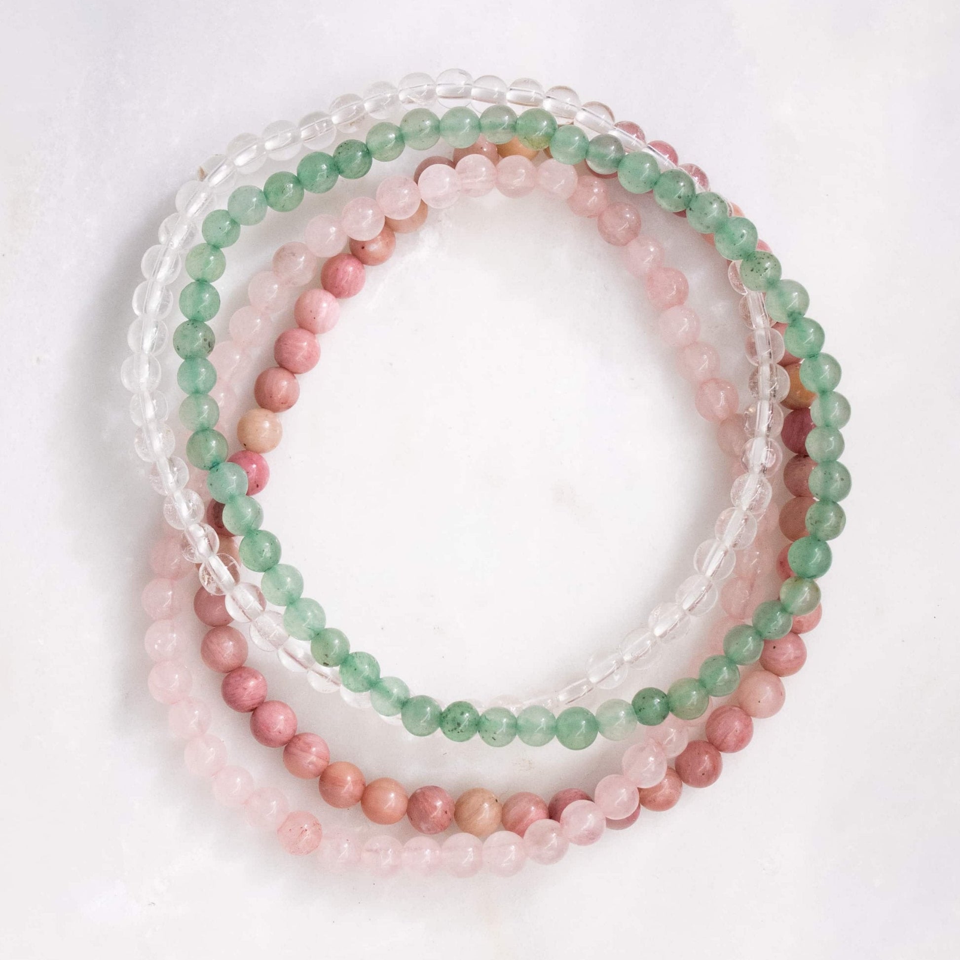 Taurus Gemstone Bracelet Stack