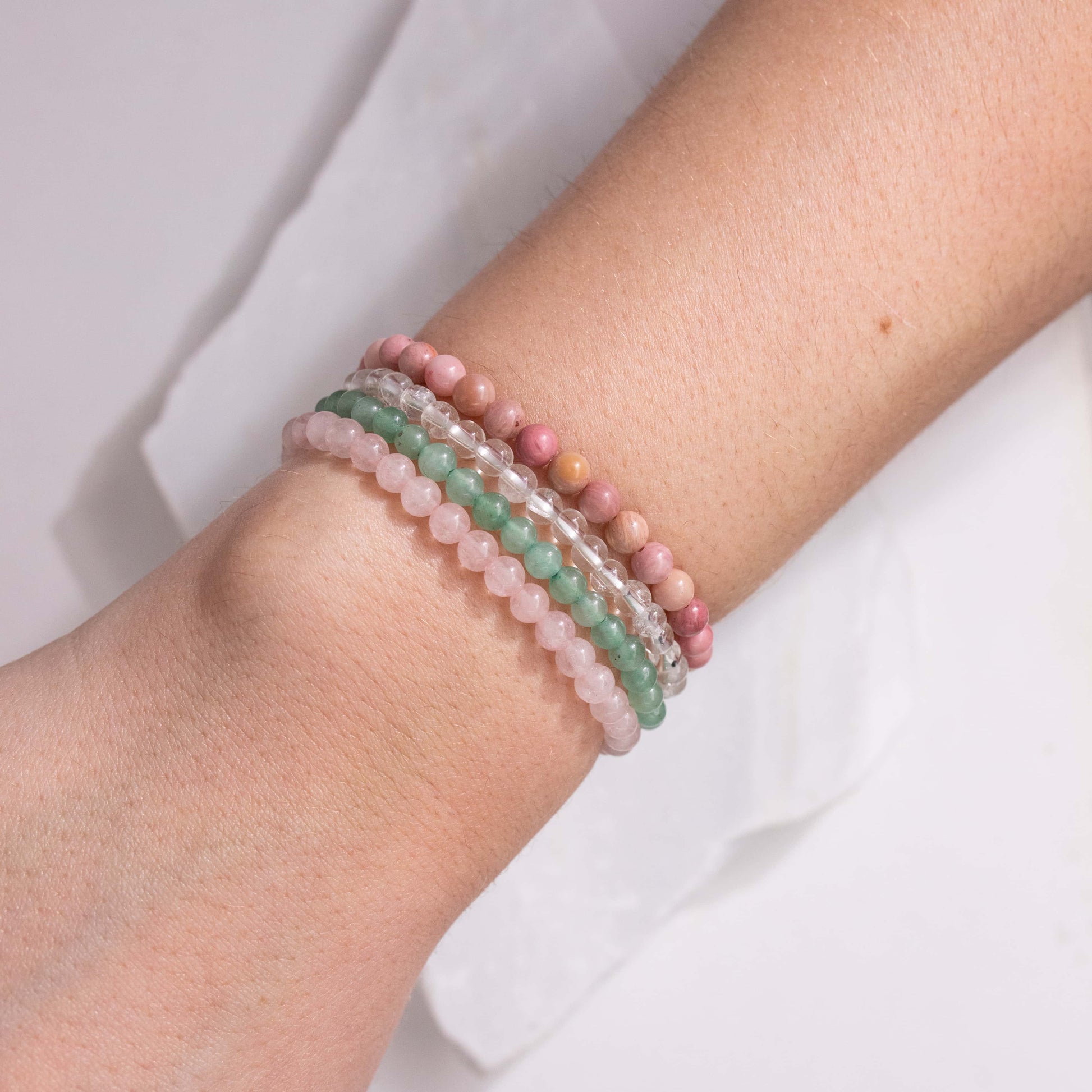 Taurus Gemstone Bracelet Stack
