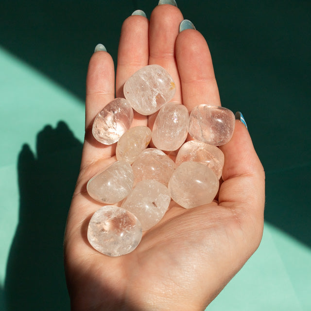 Clear Quartz Tumble