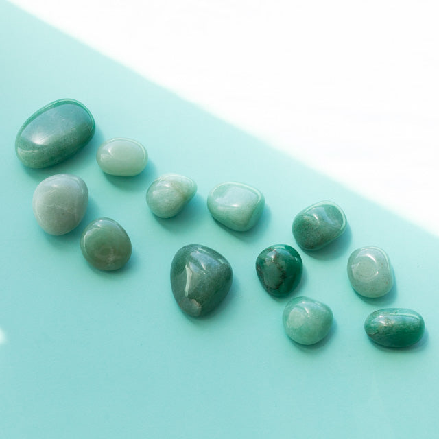 Green Jade Tumble