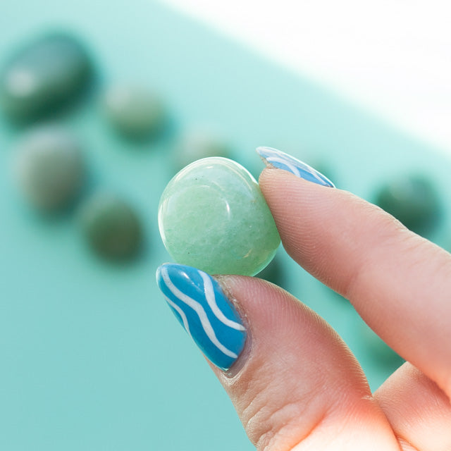 Green Jade Tumble