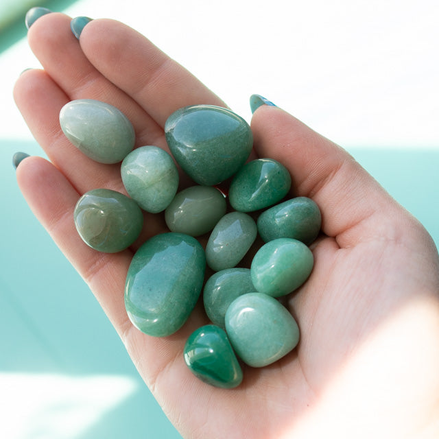 Green Jade Tumble