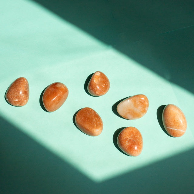 Orange Calcite Tumble