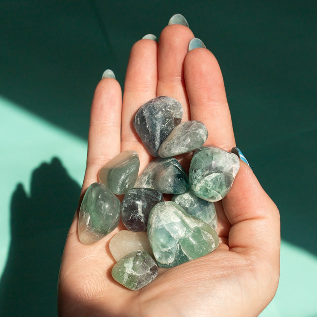 Fluorite Tumble