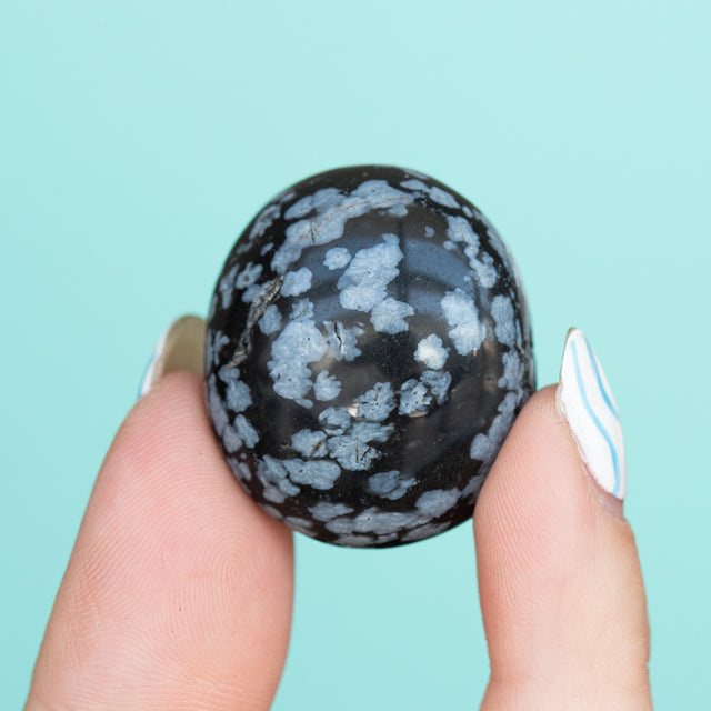 Snowflake Obsidian Tumble