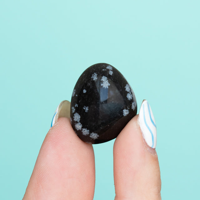 Snowflake Obsidian Tumble