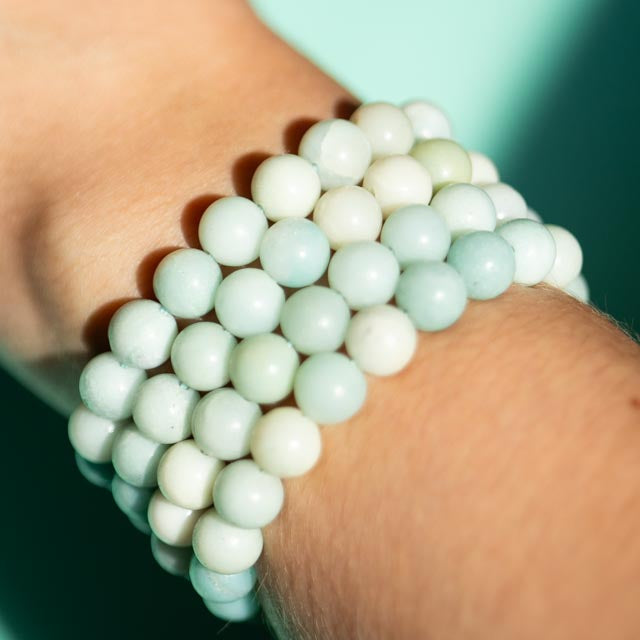 Ocean Amazonite Gemstone Bracelet