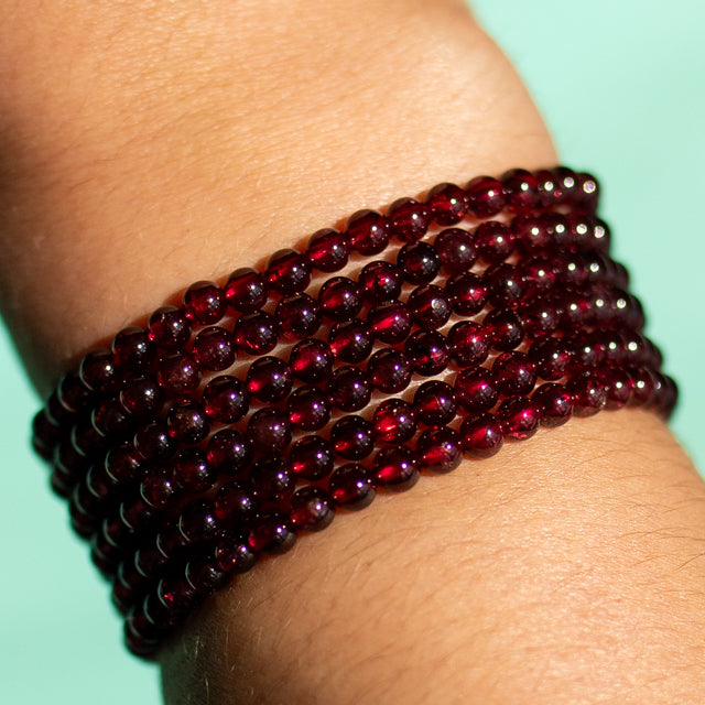 Garnet Gemstone Bracelet
