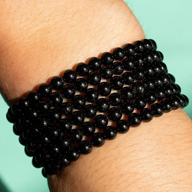 Black Onyx Gemstone Bracelet