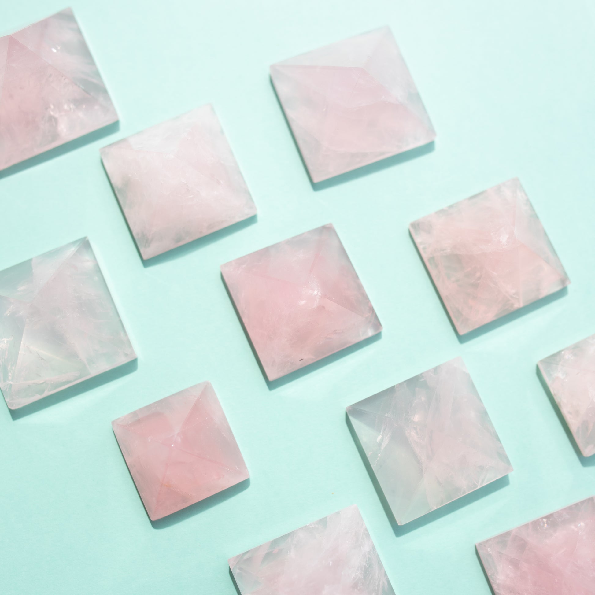 Rose Quartz Pyramid