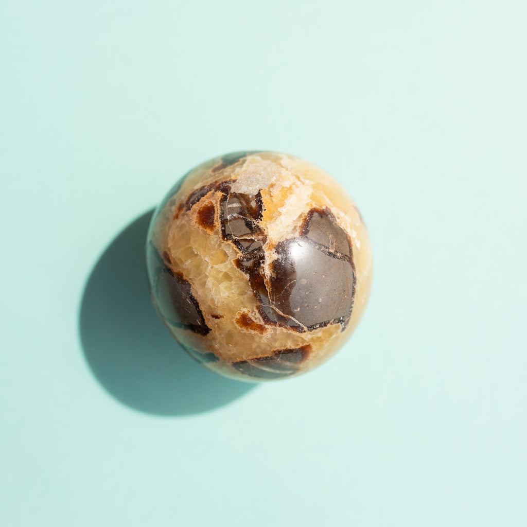 Septarian (Dragon Stone) Large Sphere