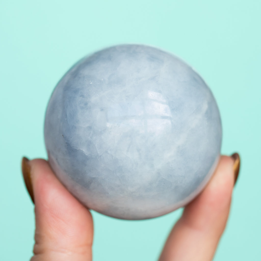 Celestite Large Sphere