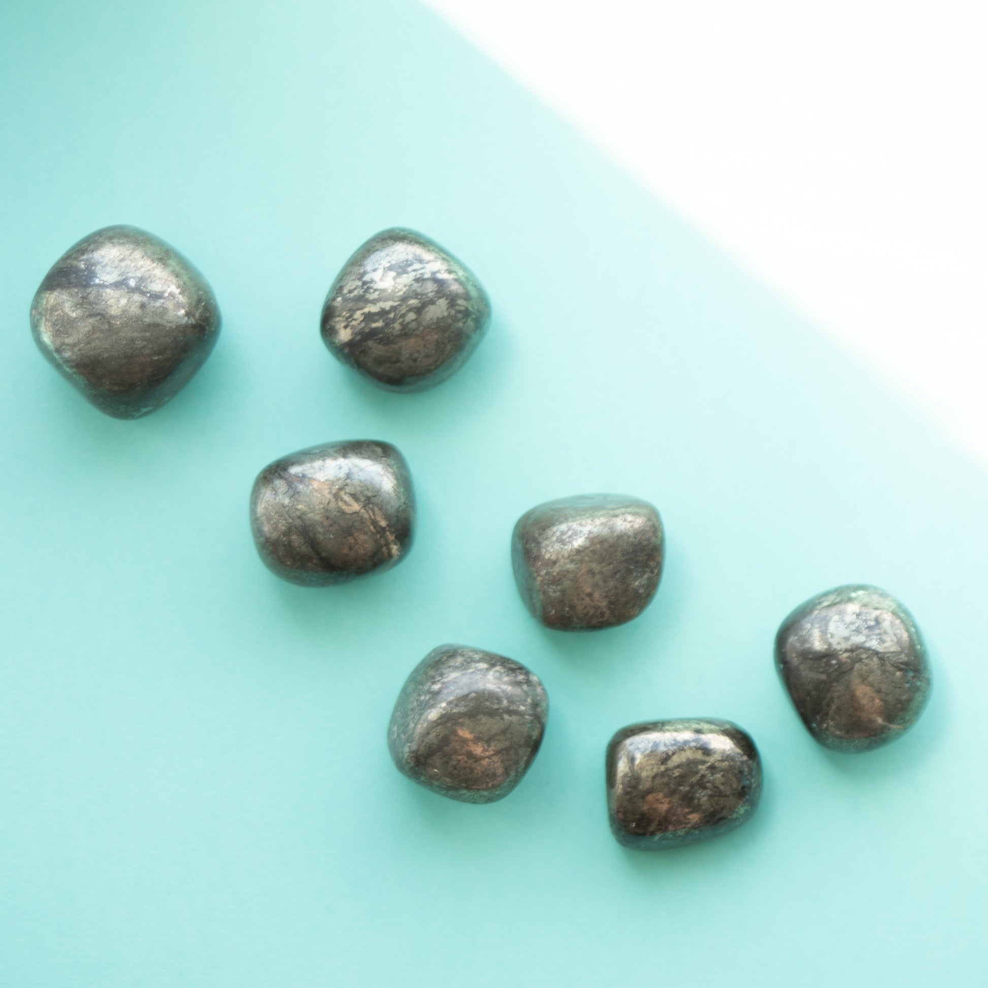 Pyrite Round Tumble