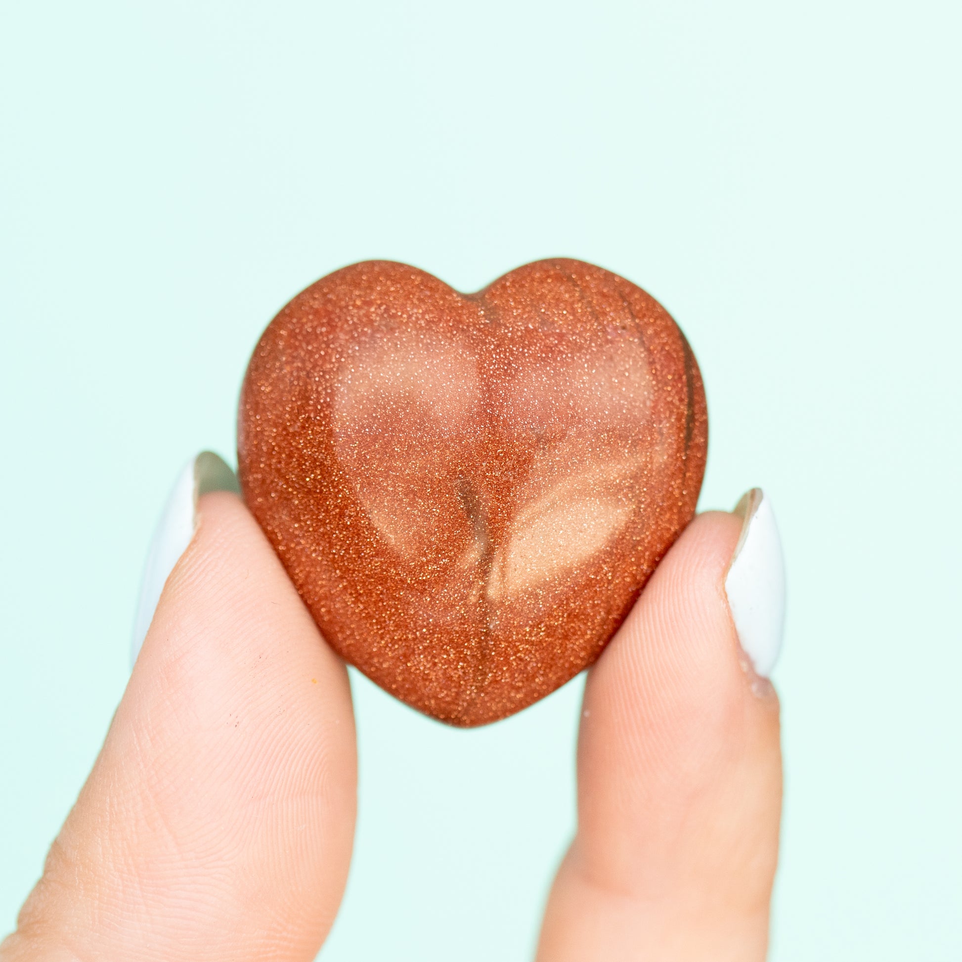 Goldstone Heart
