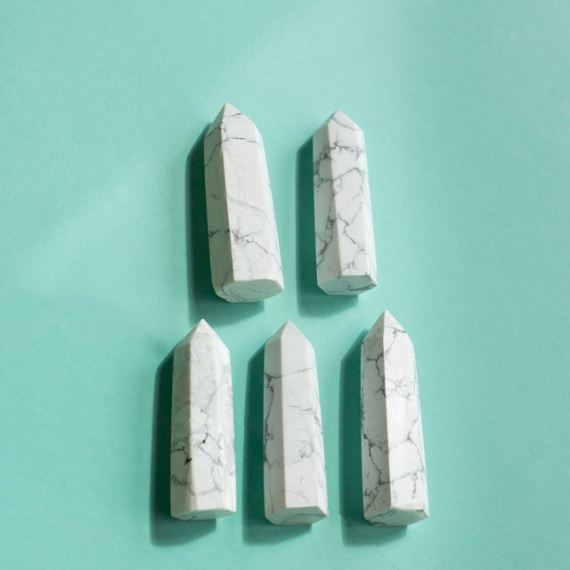 Natural White Howlite