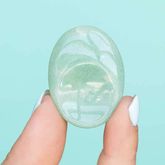 Small Green Aventurine Worry Stone