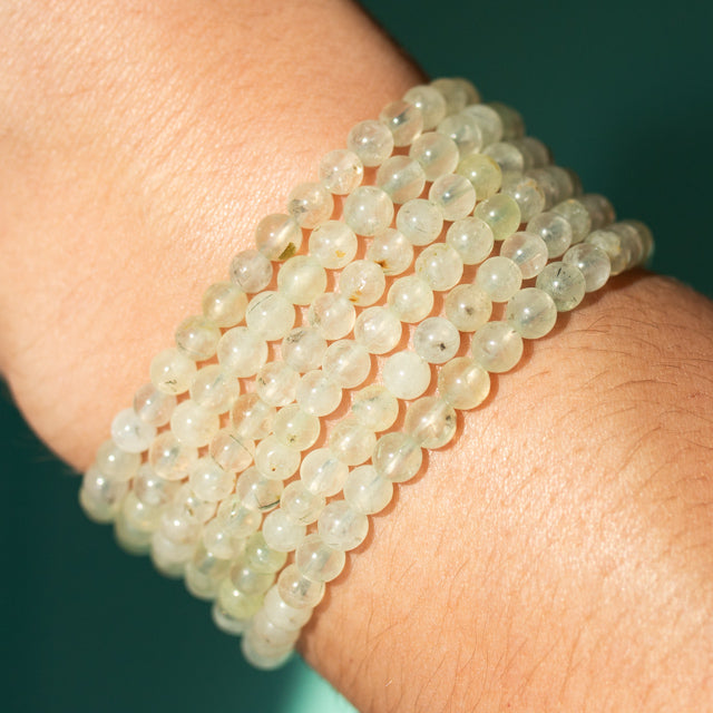 Prehnite Gemstone Bracelet