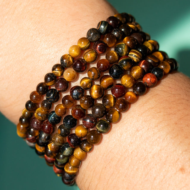 Tiger's Eye Gemstone Bracelet