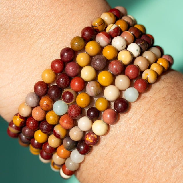 Mookaite Jasper Gemstone Bracelet