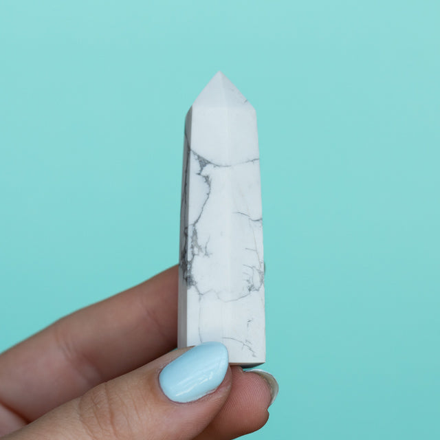 Natural White Howlite