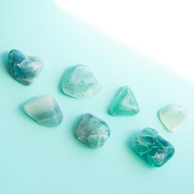 Fluorite Tumble