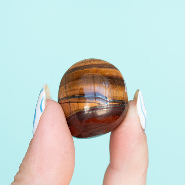 Tigers Eye Tumbles
