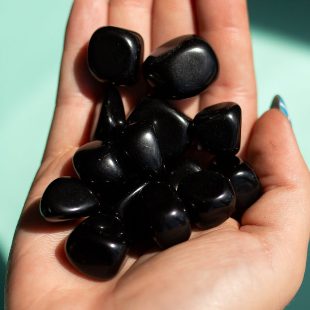 Black Obsidian Tumble