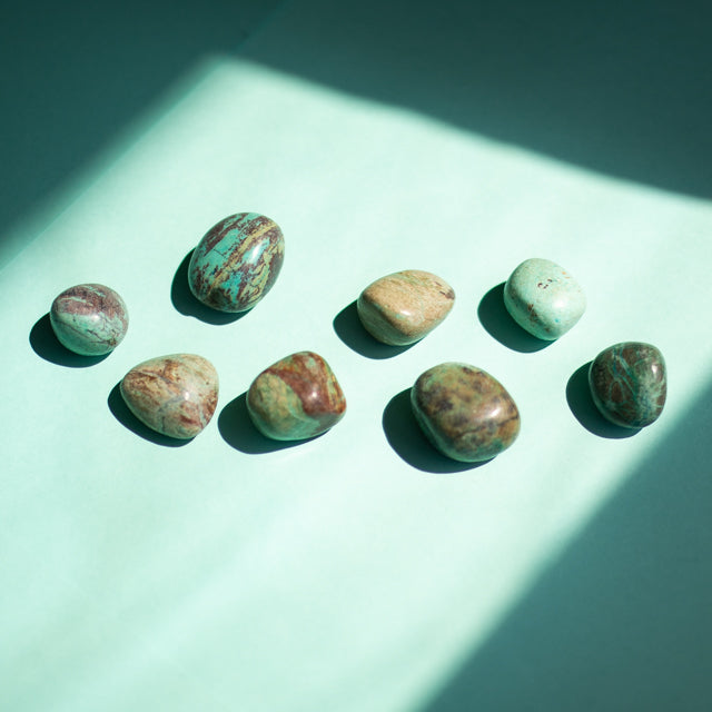 Chrysocolla with Jasper Tumble