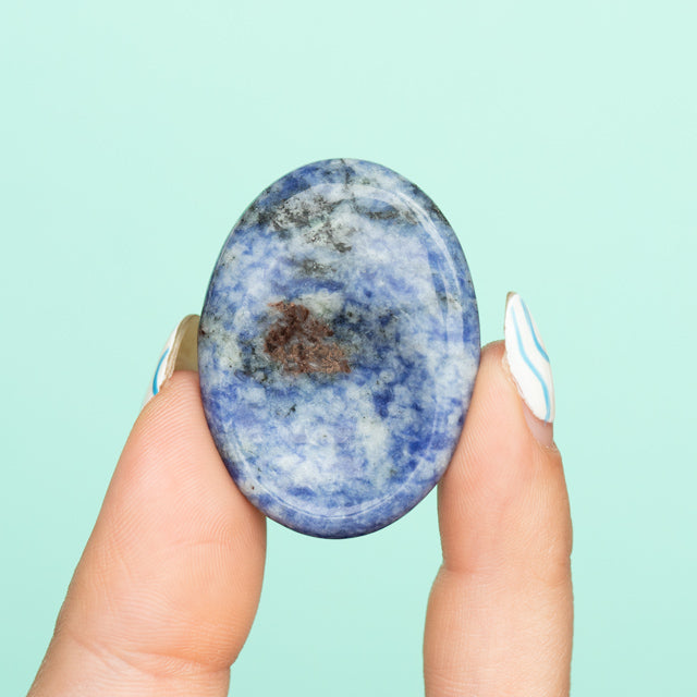 Small Sodalite Worry Stone